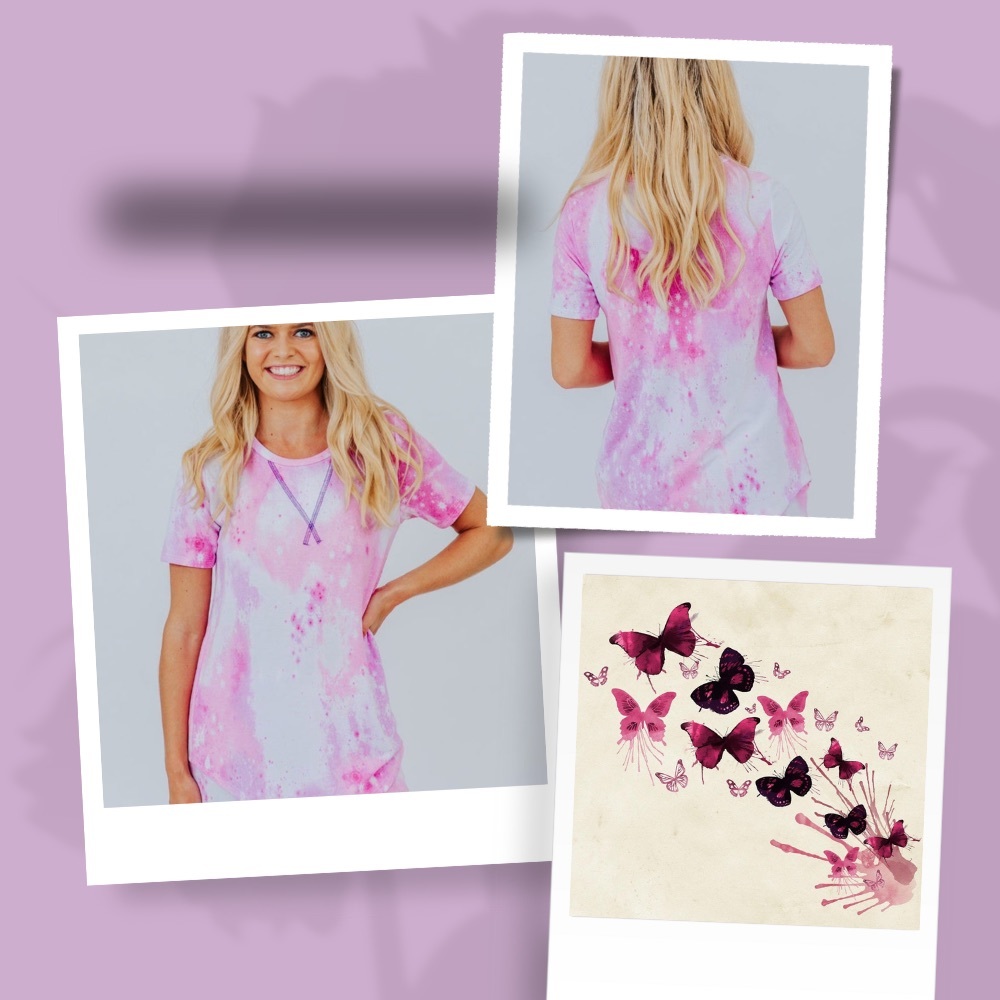 Tee in Lavender - Size XL